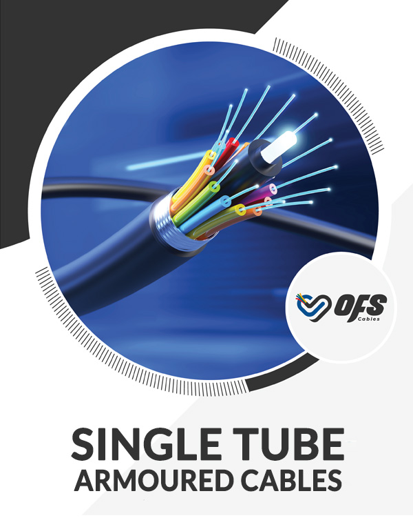 Single Tube Armoured Cable product illustration